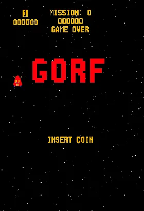 Gorf (Program 1) screen shot title